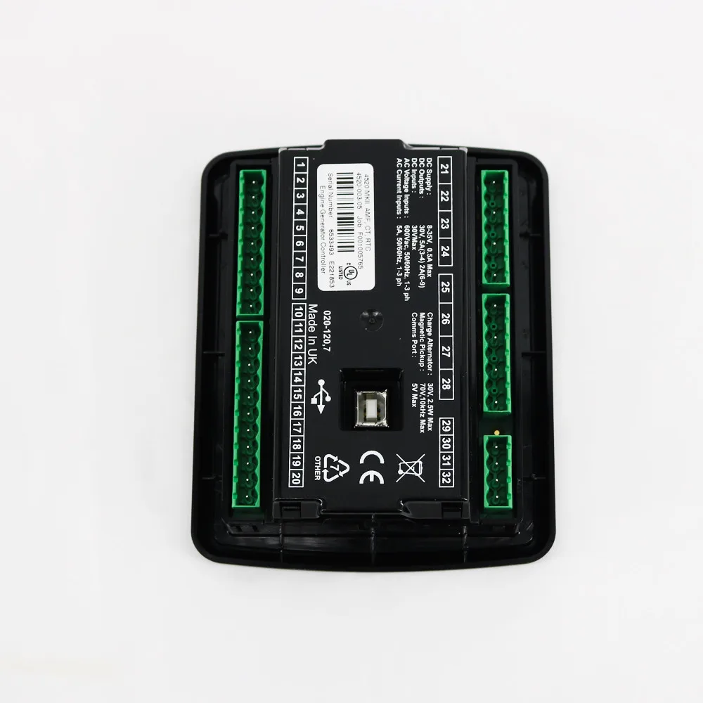 

Deep Sea DSE4520 Auto Mains (Utility) Failure Control Module Generator Controller Made in UK