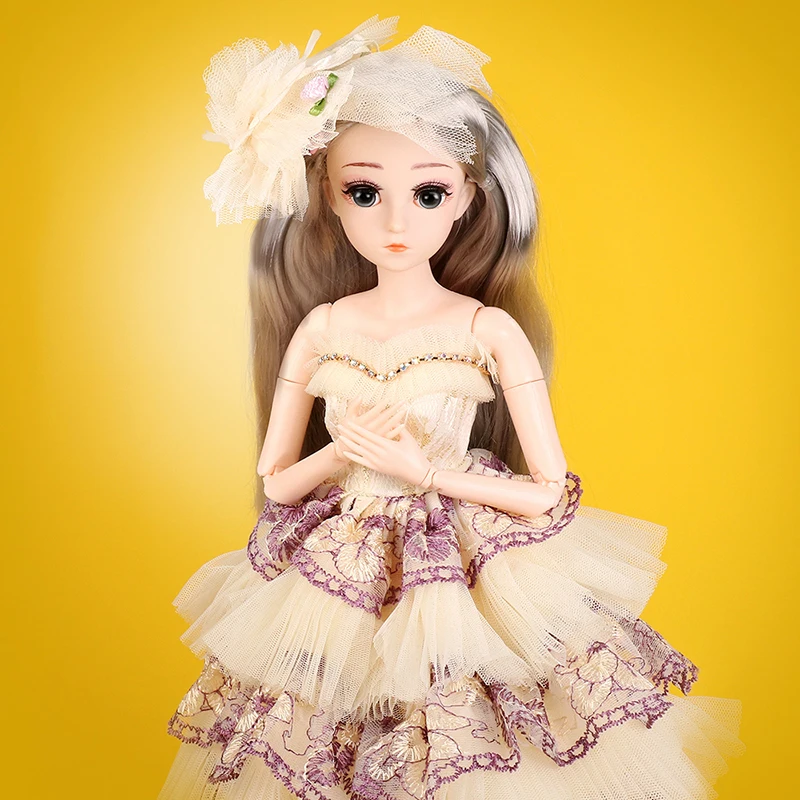 1/4 SD кукла BJD кукла 45 см кукла 18 дюймов 18 шар шарнирные куклы с наряд обувь парик волосы diy кукла подарок для девочки