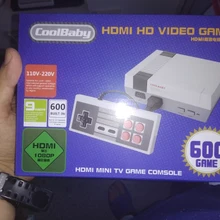 Coolbaby HDMI/AV выход Ретро Классический Портативный игровой плеер ТВ Видео игровая консоль детство встроенный 600/500 игры мини консоль