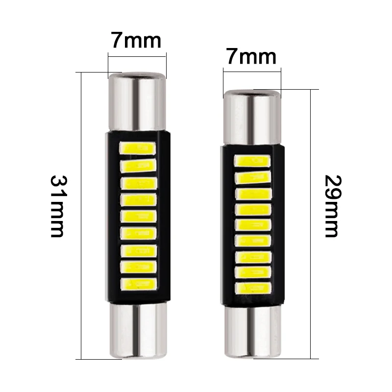 29mm 31mm  LED 4014 9SMD ǻ LED  ǻ, ȭ ſ , ڵ ׸    ȭƮ 12V, 4 