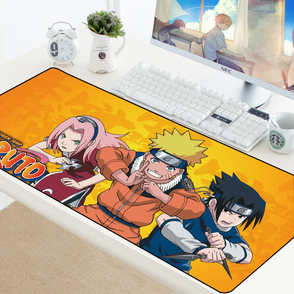 Naruto Mouse Pad Anime Pad Computer Keyboard Large Rubber XL Mousepad Gaming Padmouse Gamer Need for Speed Mouse Mats 700x300MM
