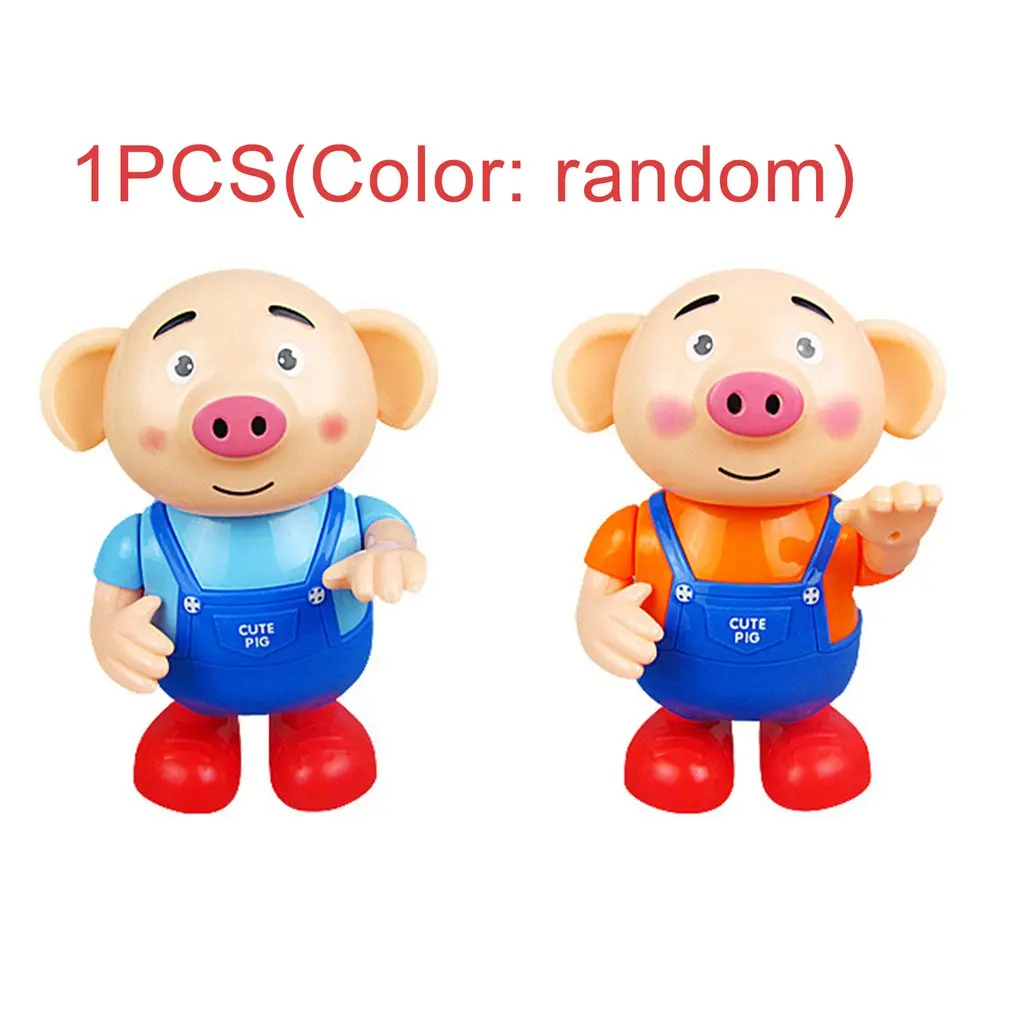 Горячие милые морские водоросли Танцующая свинья Поющая ходьба с светильник