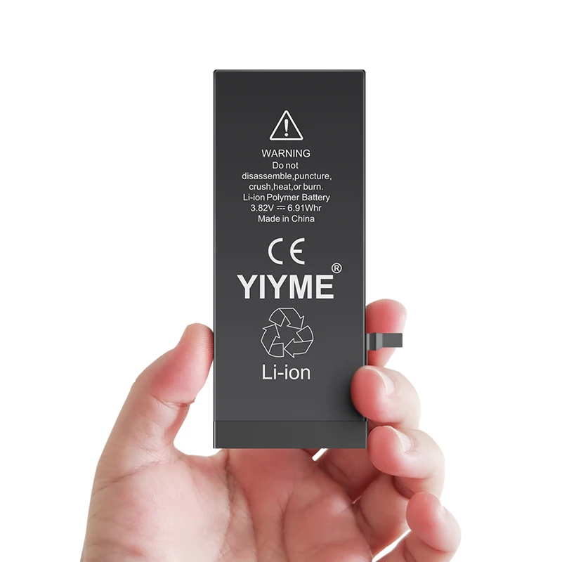 YIYME OEM запчасти телефона для iPhone 6 7 8 7plus 8plus батарея Оригинальная Емкость
