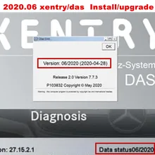 2020.06 mb estrela sd c4/c5/c6 win10 64bit profissão sistema software xentry/das instalar ou atualizar em linha pelo visualizador de equipe