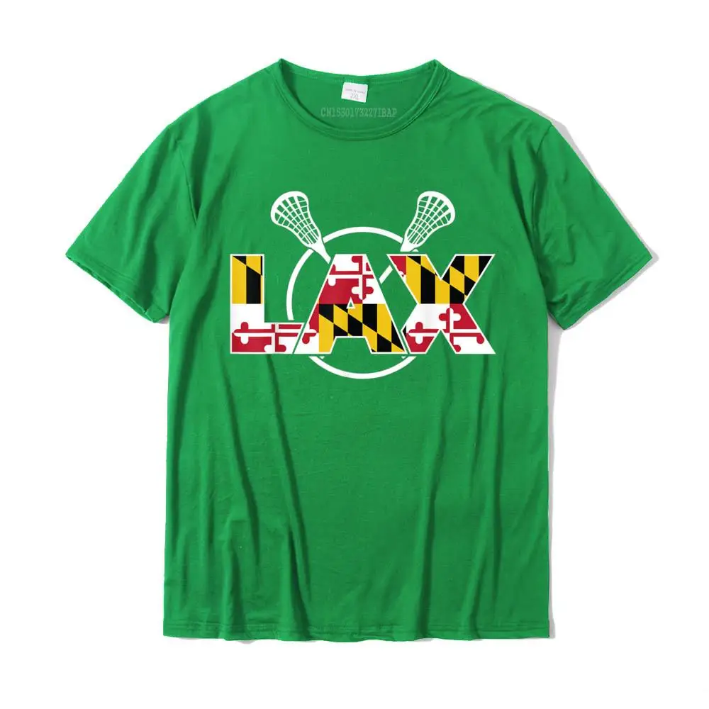 Design Tops & Tees Funny O-Neck Gift Short Sleeve Pure Cotton Men T-shirts Europe Tee Shirt Drop Shipping Maryland Flag Lacrosse State Pride T-Shirt__MZ22699 green