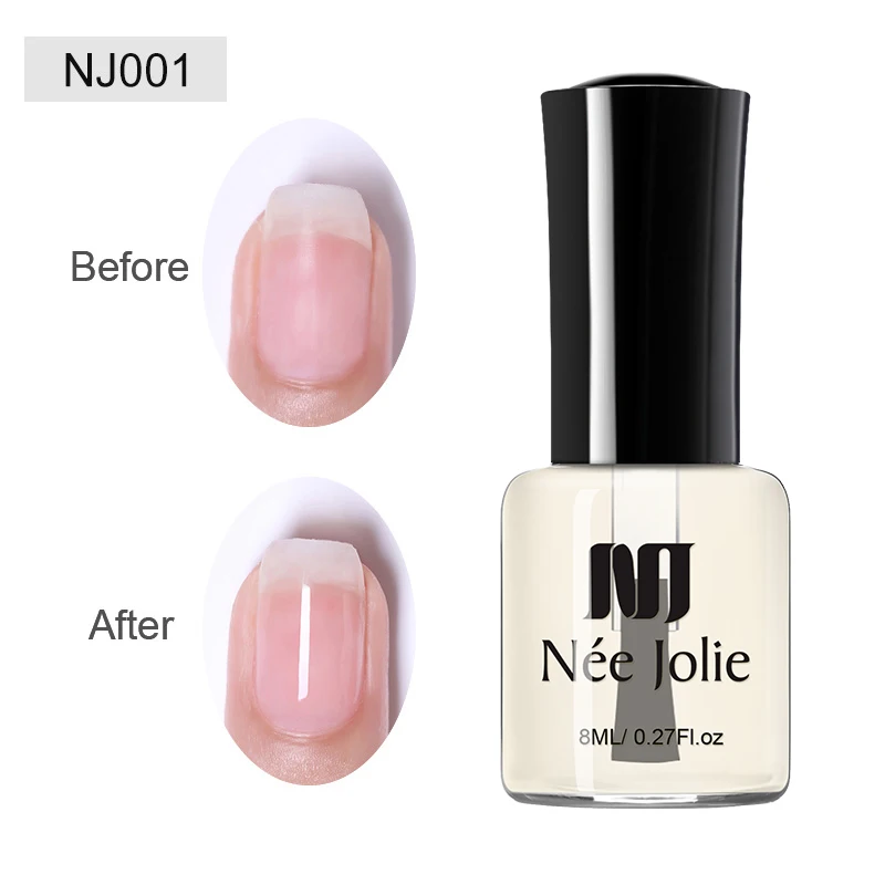 8ML Base top oil-01 NEE JOLIE блестящая голографическая Лазерная лак для ногтей 8 мл/3,5 мл/7,5 мл фиолетовый матовый лак маникюрный лак для ногтей - Цвет: 8ML Base top oil-01
