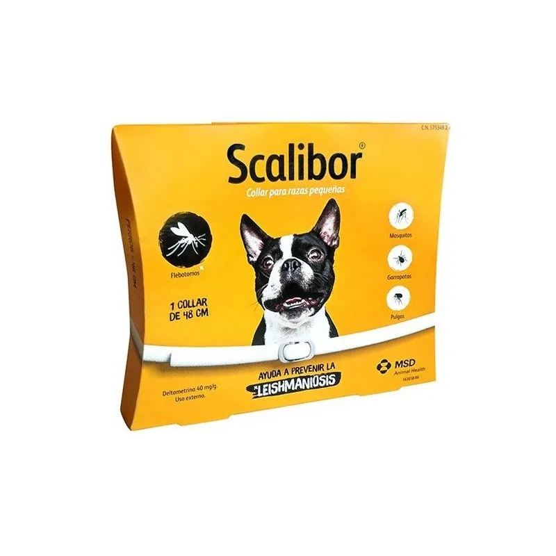 Scalibor Collar anti-parasitic dogs Intervet Msd 48 Cm protects from  mosquitoes, ticks and fleas up to 12 months