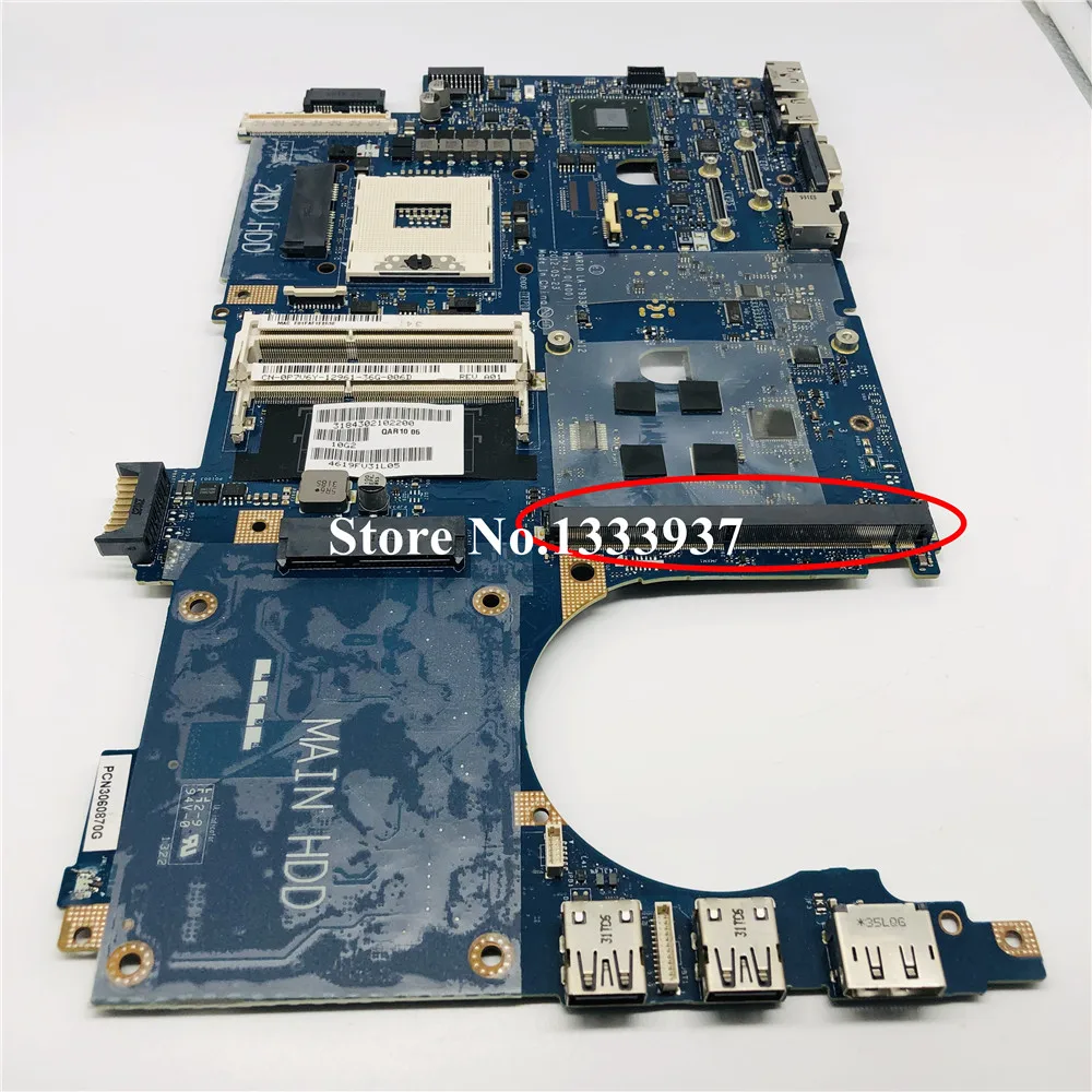 Для dell Precision M6700 Материнская плата ноутбука CN-0DKT5Y 0DKT5Y DKT5Y QAR10 LA-7933P материнская плата