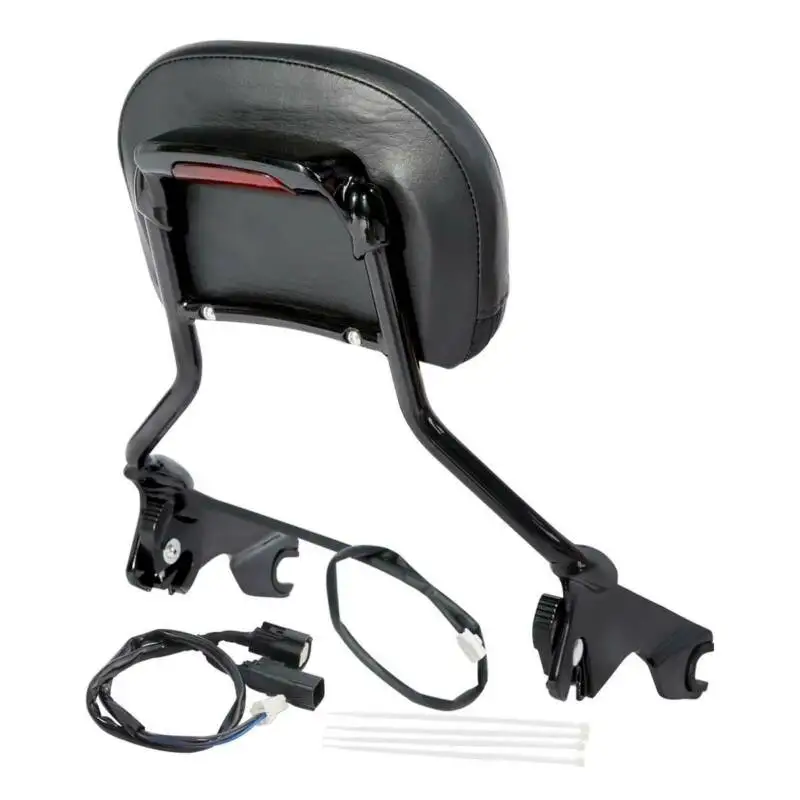 Мотоцикл спинка Сисси Бар вертикальный тормозной светильник для Harley Road King Electra Street Glide FLHTCU FLHX FLTRX Touring 14-19