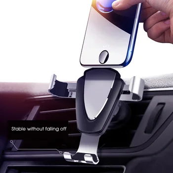 

Air Vent Clip Gravity Car Phone Holder 360 Rotate Auto Air Outlet Mount Smartphone Stand For Mobile Phone GPS Not Magnetic YC-D