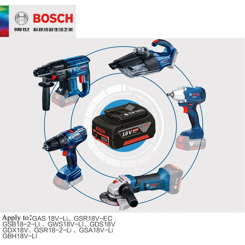 Bosch Professional GBA 18V Baterai 5,0 