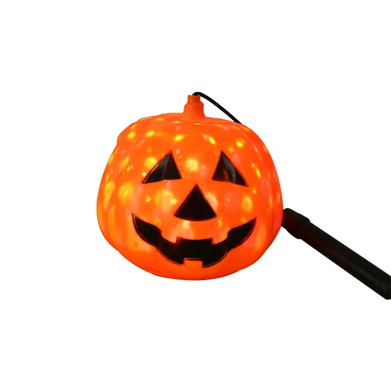 A2 Portable LED Halloween Pumpkin Lantern With Handle Battery Operated Night Light Table Lamp For Halloween Party Home Decoration - Цвет: A2
