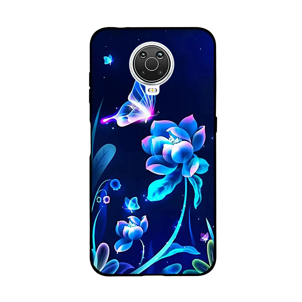 For Nokia G20 G10 Case Soft TPU Silicone Cartoon Back Cover for Nokia 6.3 Phone Cases TPU Black Bumper for Nokia C10 C20 mobile pouch waterproof Cases & Covers