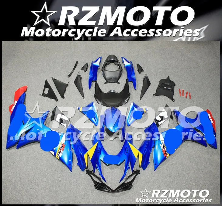 ABS мотоцикл обтекатель комплект для SUZUKI GSXR600 750 L1 L2 L3 2011- год кузов литьевая форма Магазин № 1183