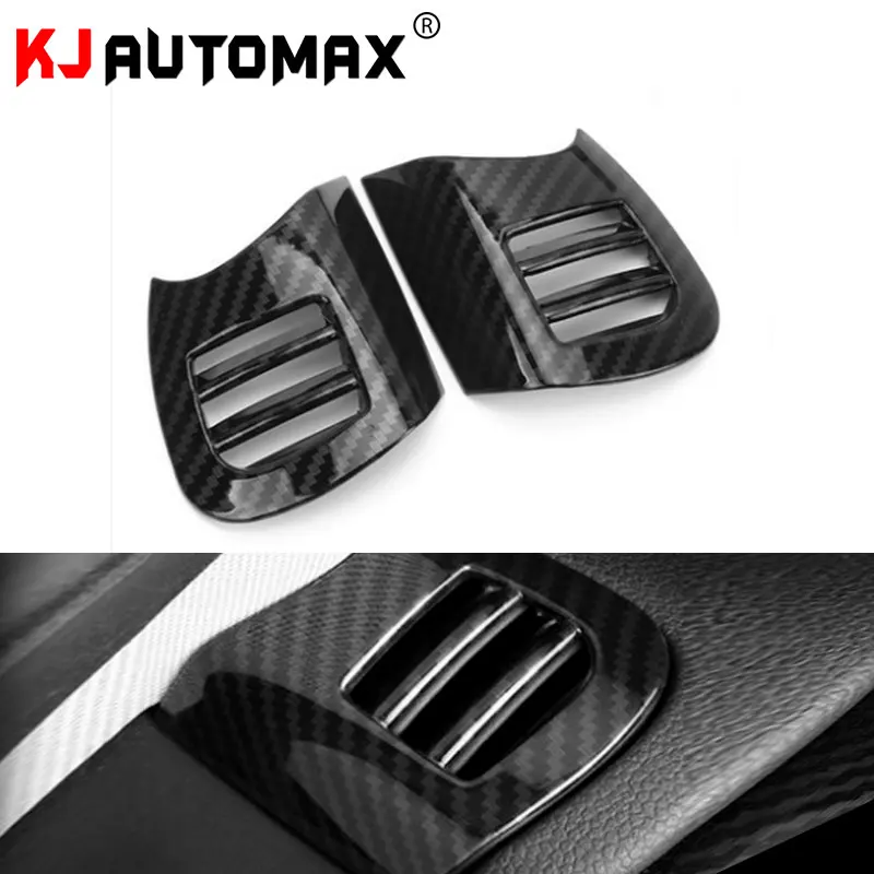 KJAUTOMAX для Mini Cooper F55 F56 текстура углеродного волокна a-столб выход украшения