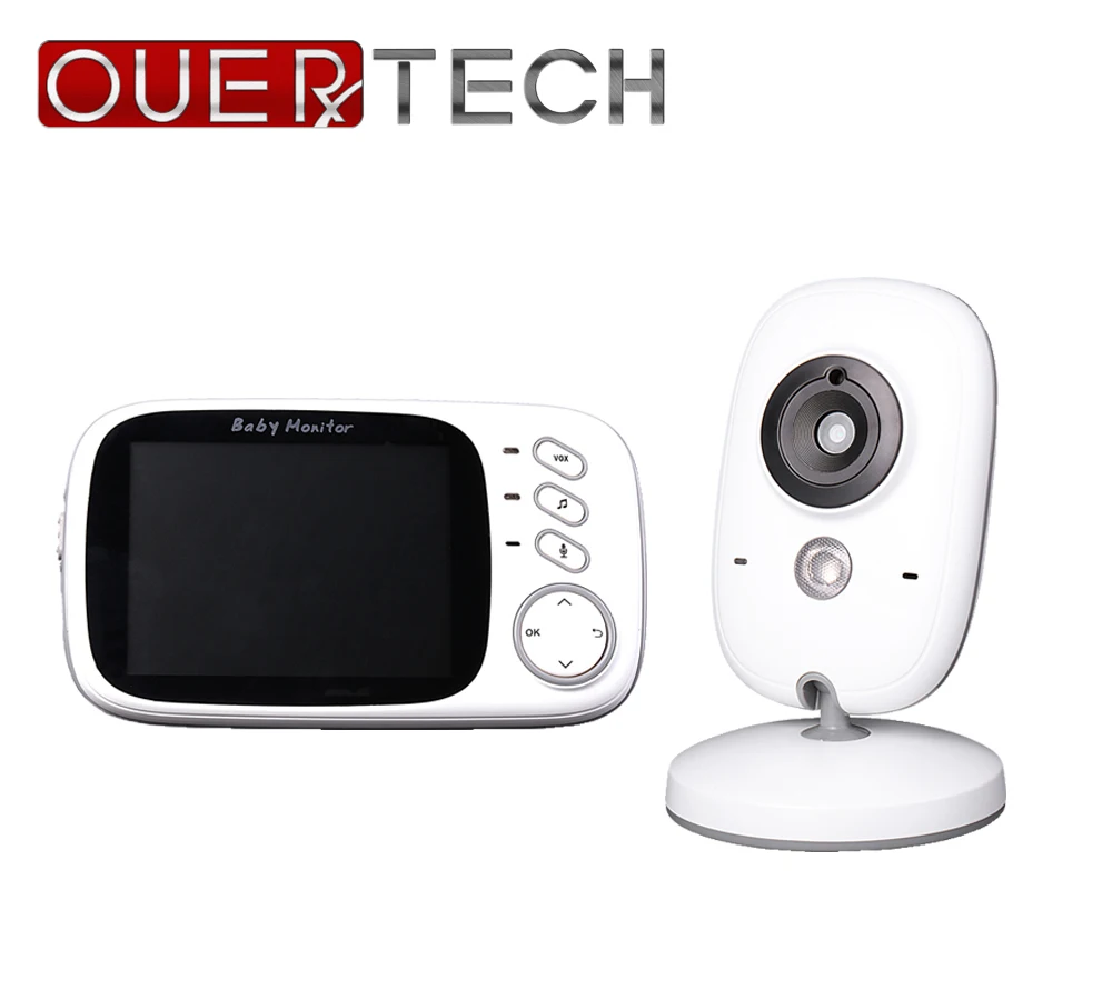 3.2 inch Video Color Baby Monitor High Resolution Nanny Home Security Camera Night Vision Temperature Monitoring | Безопасность и