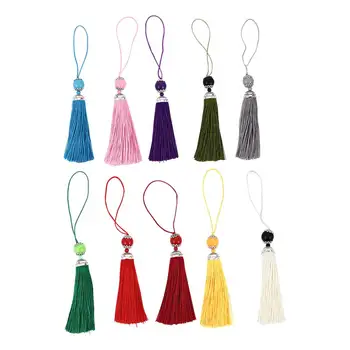 

10Pcs Curtain Tassel Fashion DIY Curtain Car Internal Hanging Ornaments