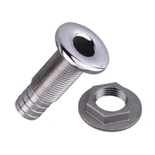 1/2 ''сливное соединение трубы Yacht фитинг шланг Barbs соединитель лодки запчасти