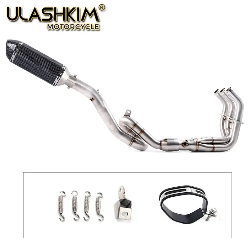 Глушитель выхлопной трубы для мотоцикла средняя труба полная система Yamaha MT09 FZ09