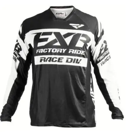DH moto cross MX FXR Manica Lunga MTB Jersey Cross-кантри moto In Sella A Горные Джерси mtb Jersey moto cross