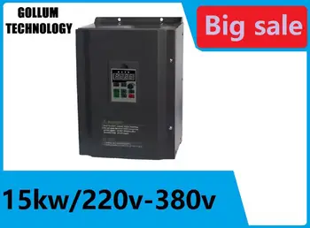 

NEW 15KW 220V Single Phase input and 380v 3Phase Output Frequency Converter Drive / Frequency Inverter / VFD New