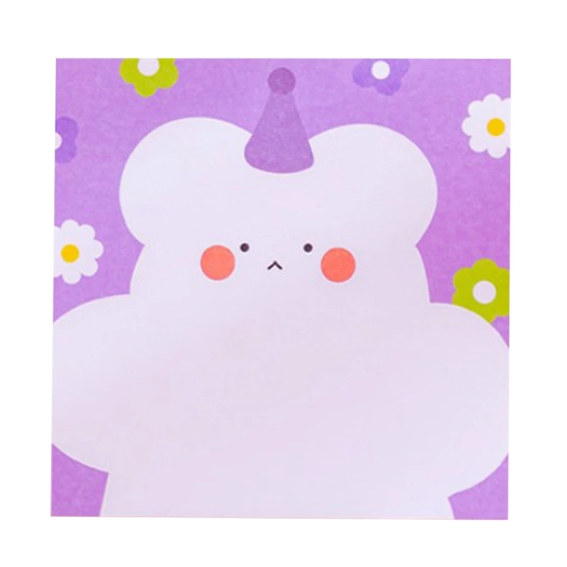 Lovely Cartoon Candy Bear Memo Pad Kawaii Stationery Diary DIY Sticky Notes Planner Notepad School Office Supply