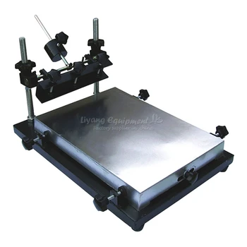 

ZB3244H manual micro adjustment screen printing machine simple soldering paste printing machine