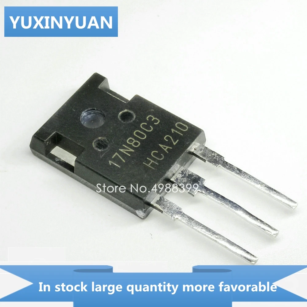 5 шт. 17N80C3 17N80C 17N80C3 TO247