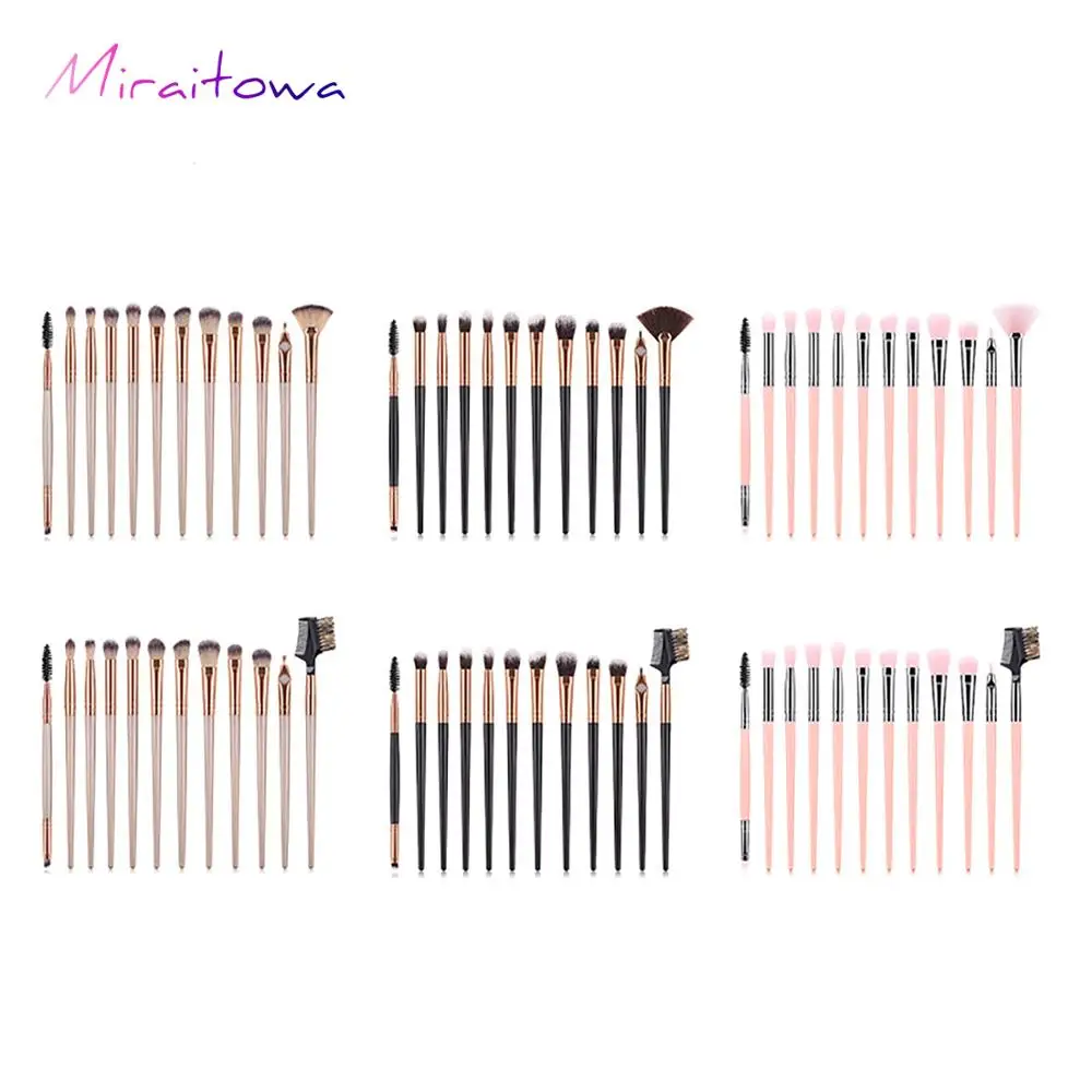 

12Pcs Professional Makeup Brush For Foundation Powder Blush Eyeshadow Concealer Eye Make up Brush Luxury Cosmetics Beauty