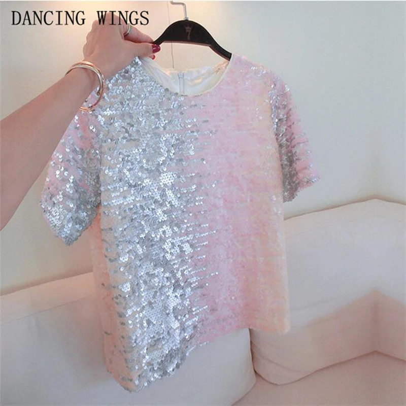 sequin summer tops