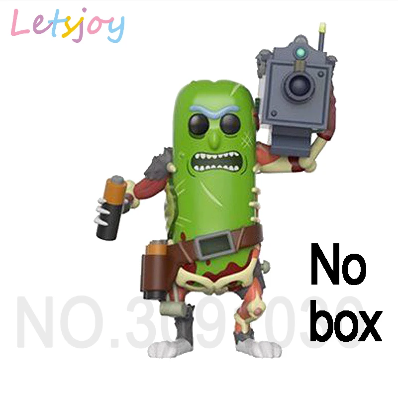 no box Letsjoy pop horse виниловая коллекция Рик и Морти Рик Q г-н Meeseeks фигурка аниме модель украшения дома - Цвет: no box