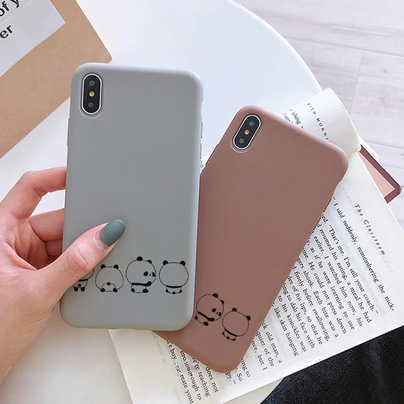 Роскошный чехол для телефона XiaoMi RedMi Note 8, 7, 6, 5, 5A, 4, 4X Pro, K20, силиконовая Мягкая задняя крышка, милый чехол с милым рисунком панды