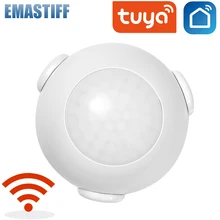 Capteur de mouvement PIR intelligent, détecteur de corps humain, système d'alarme domestique, Tuya Smart Life avec IFTTT