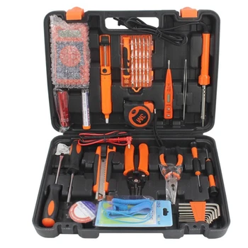 

47 Pieces Hand Tool Set Electrician Repair Repair Tool Kit Pliers Tweezers Digital Multimeter Set