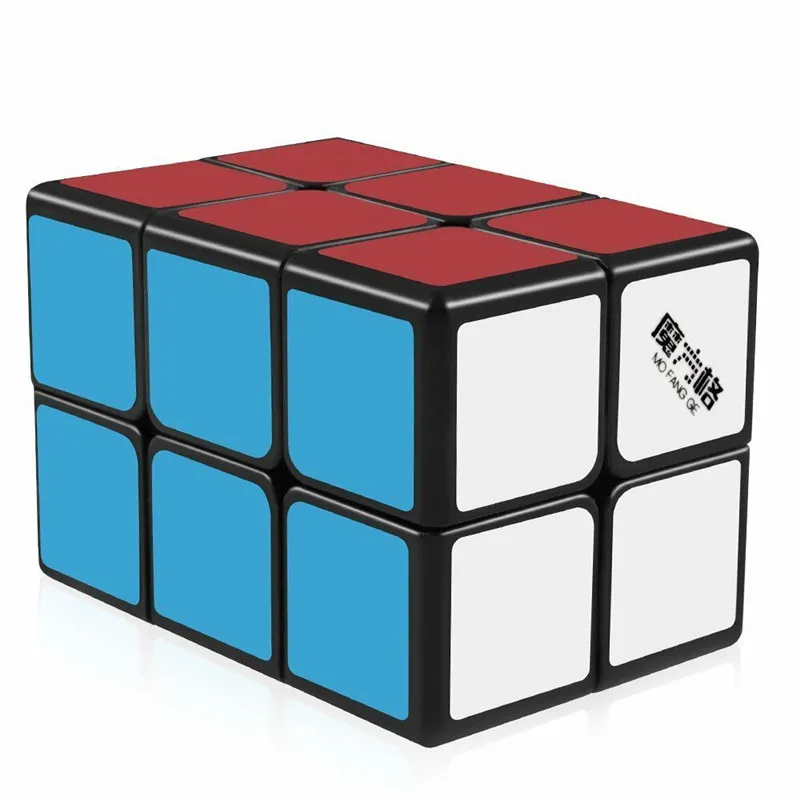 2x2x3 магический куб Qiyi 223 белый/черный скоростные головоломки кубики детские образовательные забавные игрушки для детей 223 куб - Цвет: Black