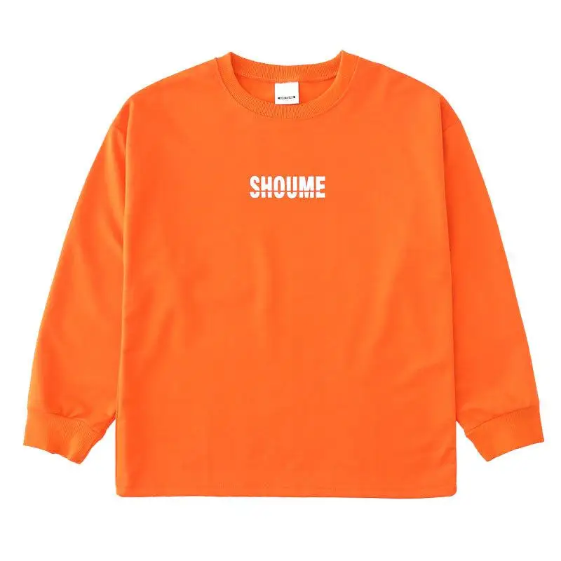 Orrange Sweatshirt Одежда для танцев в стиле джаз и хип-хоп для мальчиков и девочек; оранжевый Камуфляжный костюм для детей и взрослых; Современные вечерние комплекты одежды; жилет с капюшоном и штаны - Цвет: Orrange Sweatshirt