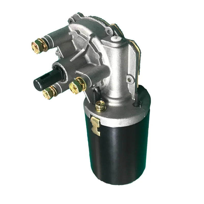 12V 24V 60w 100-300rpm, high-speed worm gear motor, keyway washing