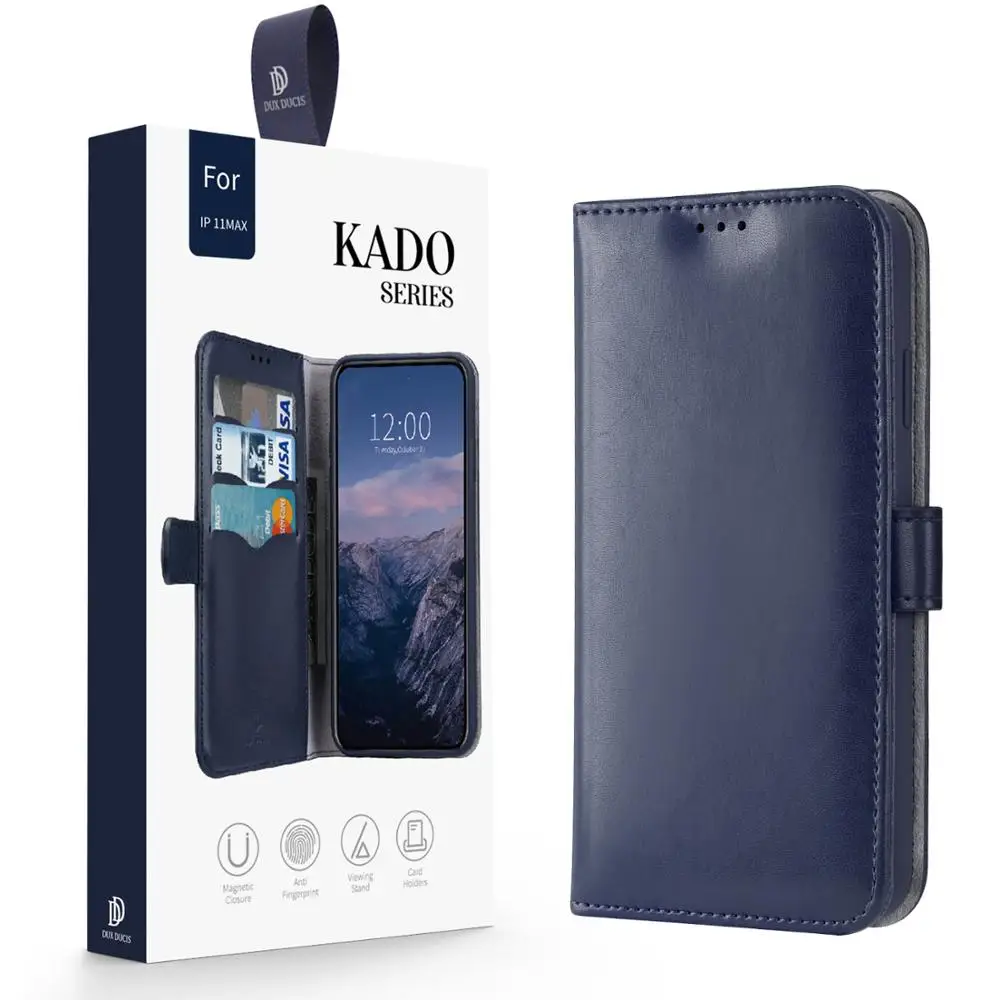 Чехол-книжка из DUX DUCIS кожи для iPhone 11 на iPhone 11 Pro Max, магнитный чехол-кошелек для iPhone XR X XS Max 7 8 Plus
