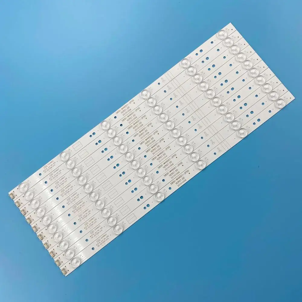 Новый набор 10 шт 6 светодиодный 480 мм подсветка полосы для LC490DUJ-SHA2 5800-W49001-1P00