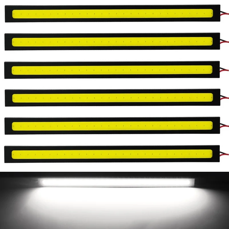 

6 шт., автомобильные лампы для дневных ходовых огней, 17 см