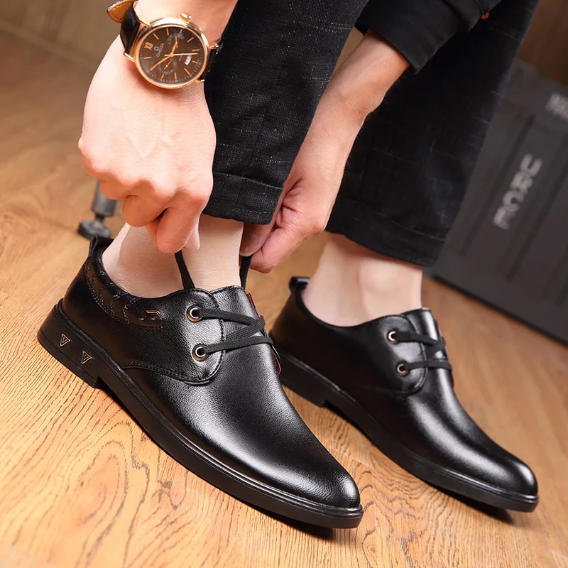 

Men's Business Leather Shoes casual shoes Wedding Shoes