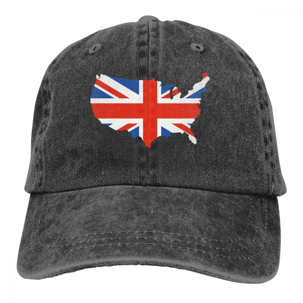 Union Jack Casquette флаг страны, Великобритания, английский, британский, Англия, город, любовь, сердце