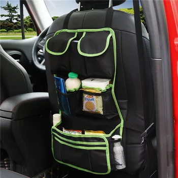 

Car Seat Back Storage Bag Multi-Pocket Double-Layer Car Storage Storage Hanging Bag Car Storage Bag Car Interior Storage Bag