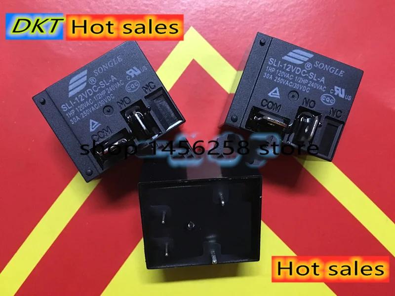 Мощность генератор импульсов SLI-05VDC-SL-A SLI-12VDC-SL-A SLI-24VDC-SL-A 5 В, 12 В, 24 В постоянного тока, 30A HF2160 4PIN генератор импульсов Großhandel прейс