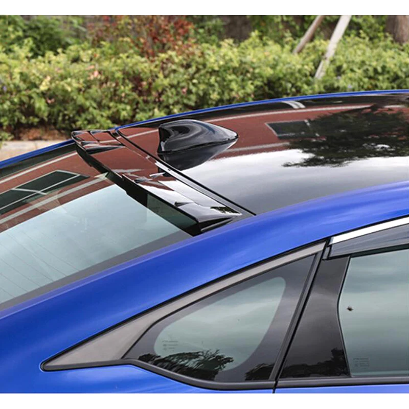 

1PCS Rear Window Visor Roof Spoiler Wings For Honda For Accord 10th 2018 ABS Auto Part Black Color Car Accessroies