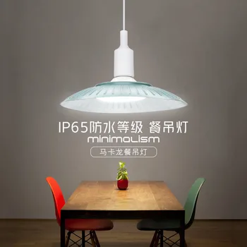 

Loft industrial wind pot cover Nordic restaurant hair salon office factory warehouse makalon LED Chandelier