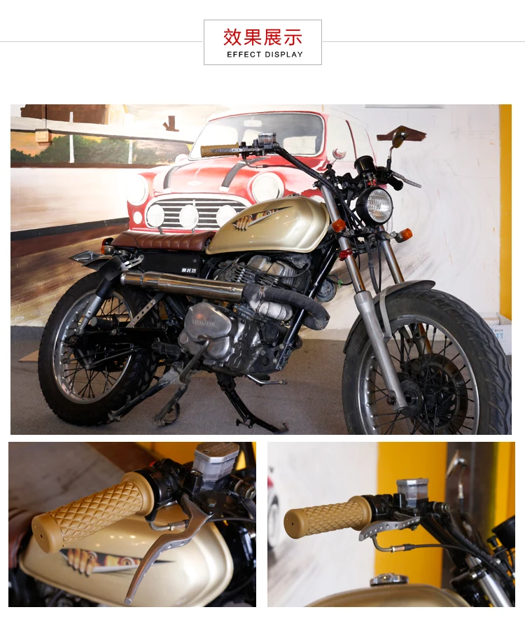 Taiwan Creating Motorcycle Retro Refit Qingqi Ranger Cg Xinyuan 400sr400jh 7022mm Rubber Gloves