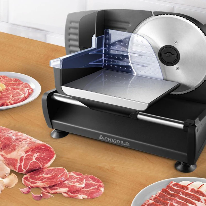 US $141.33 Household Electric Meat Cutter Fully Automatic Multifunction Vegetables Bread Strips Filament stainless steel Easy to clean150W