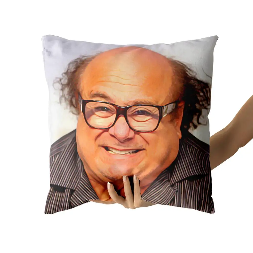Danny Devito хлопок холст пользовательские подушки чехлы на заказ подушка, подушка чехлы персонализированные подарки