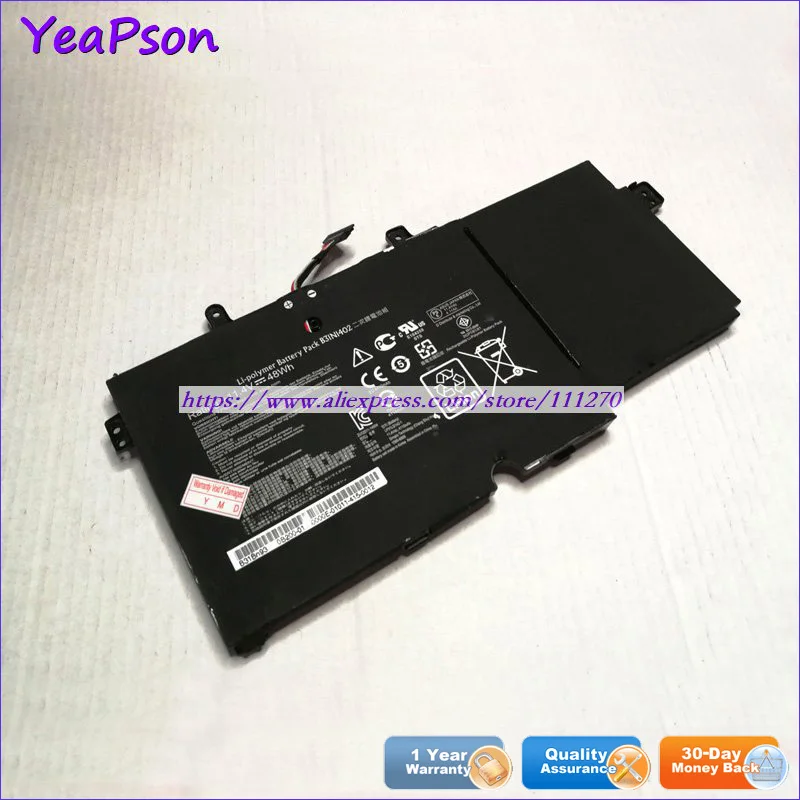 Yeapson 11 4 V 48Wh натуральная B31N1402 B31Bn9H Аккумулятор для ноутбука ASUS N591LB Q551 Q551L Q551LN Q552U Q552UB